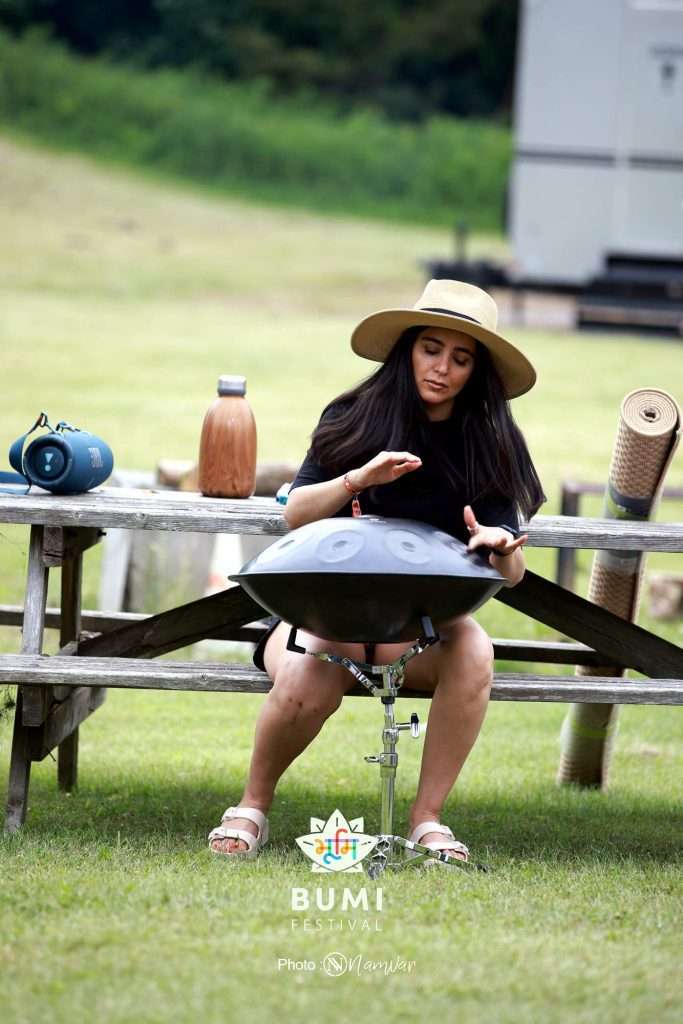 Bumi Festival 2024 Hangdrum Yogi Style
