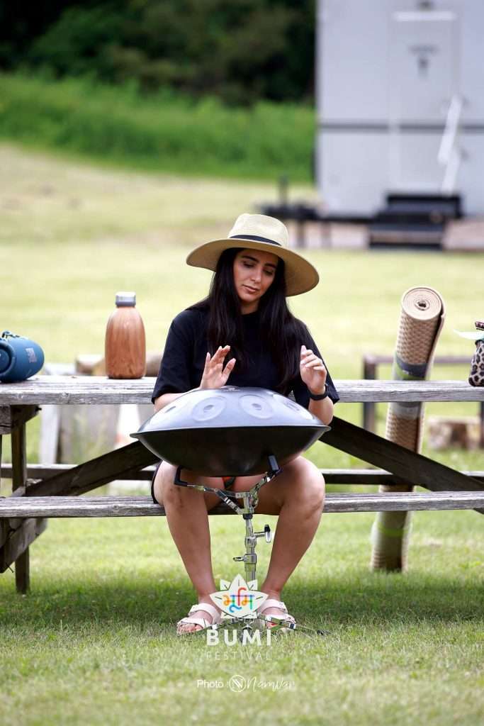 Bumi Festival 2024 Hangdrum Yogi Style