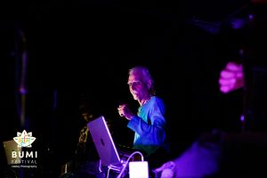 Bahramji An Iranian musician known for merging traditional Persian sounds with contemporary influences, creating a deeply spiritual experience.