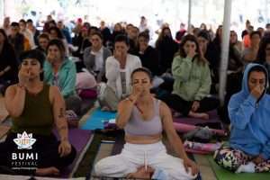 Bumi Festival 2024 Meditation Yoga Breath