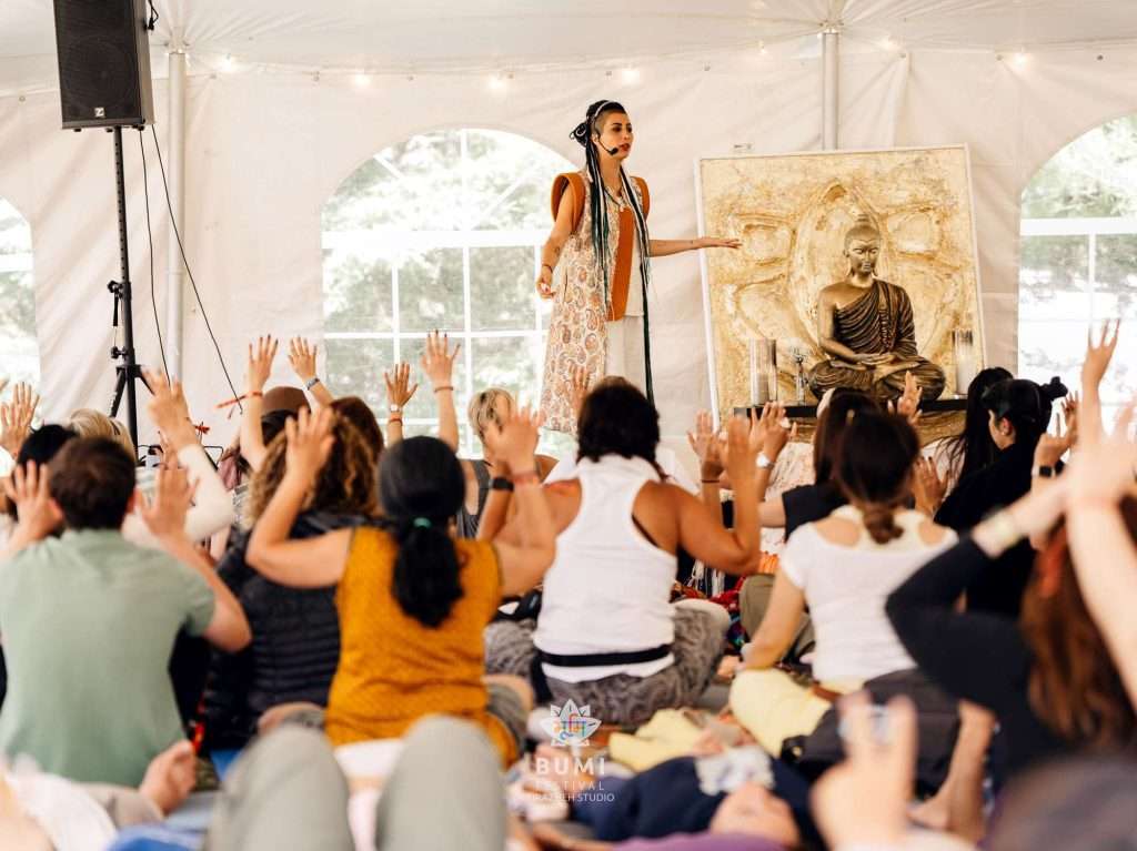 Earth Stage Bumi Festival Bibi Rosa Mindfulness/Meditation