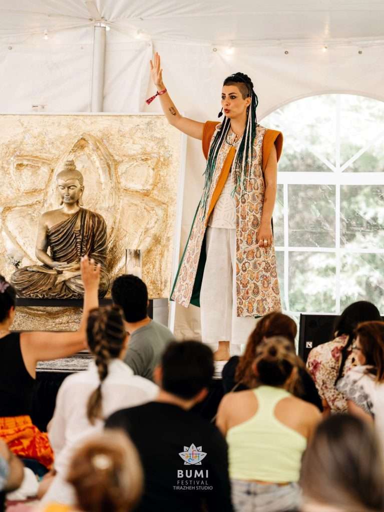 Earth Stage Bumi Festival Bibi Rosa Mindfulness/Meditation
